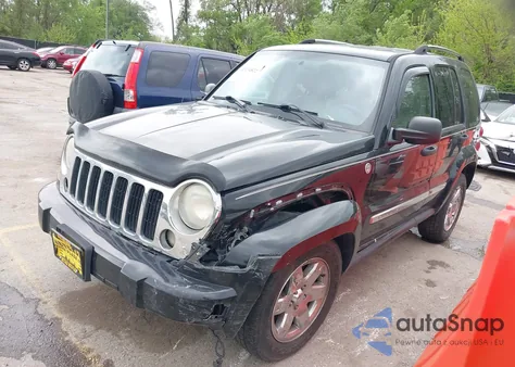 2007 Jeep Liberty Limited Edition from USA, damaged, VIN 1J8GL58K57W676176